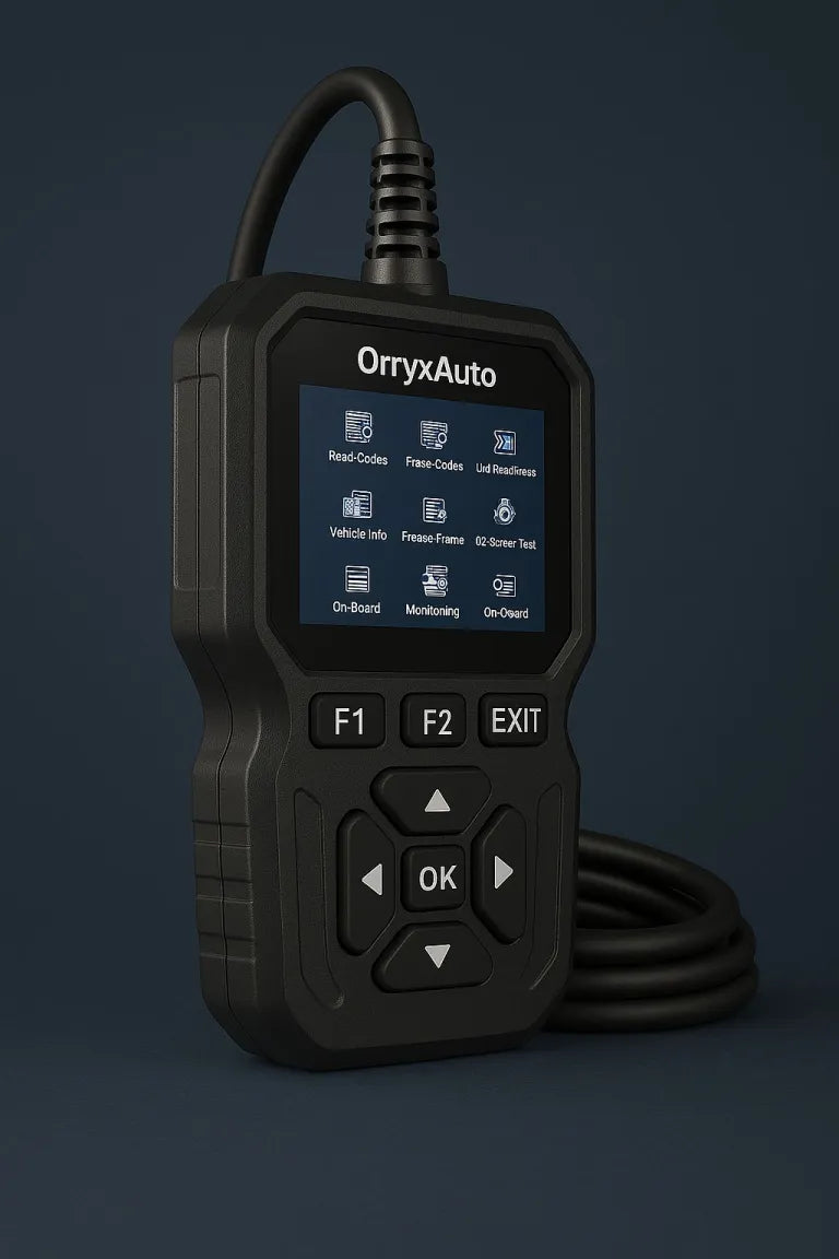 Tester auto profesional ORRYX – Compatibil OBD2, pentru toate modelele auto